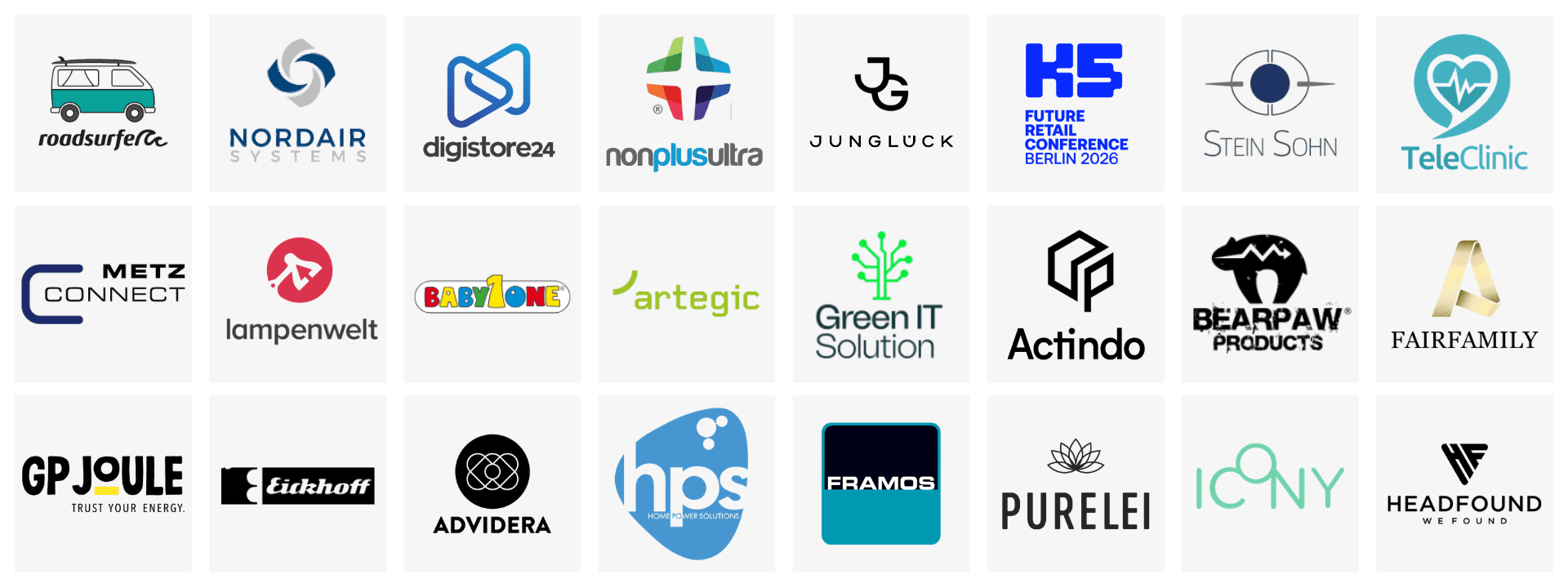 Logos Unsere Kunden 2026