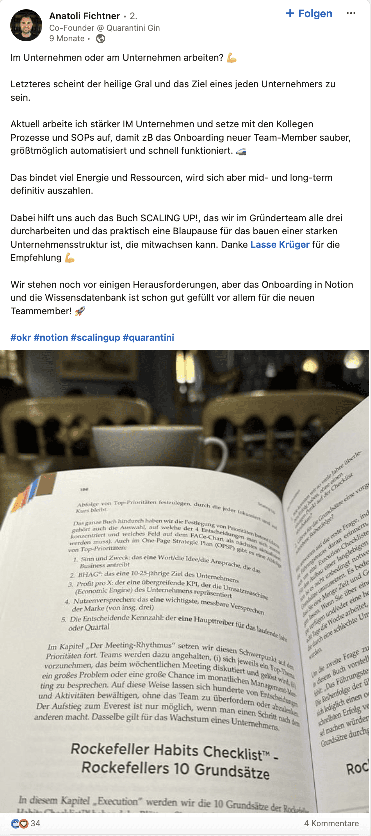 anatoli scaling up buch empfehlung