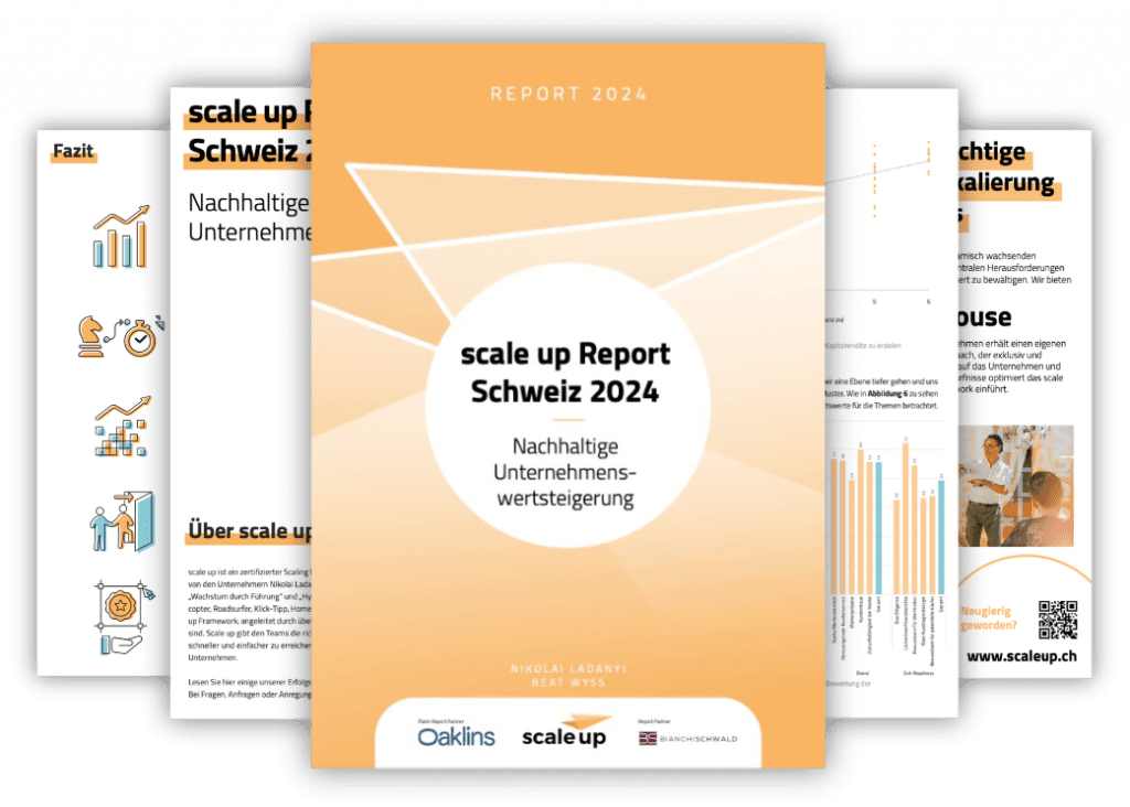 scaleup report schweiz 2024 vorschau