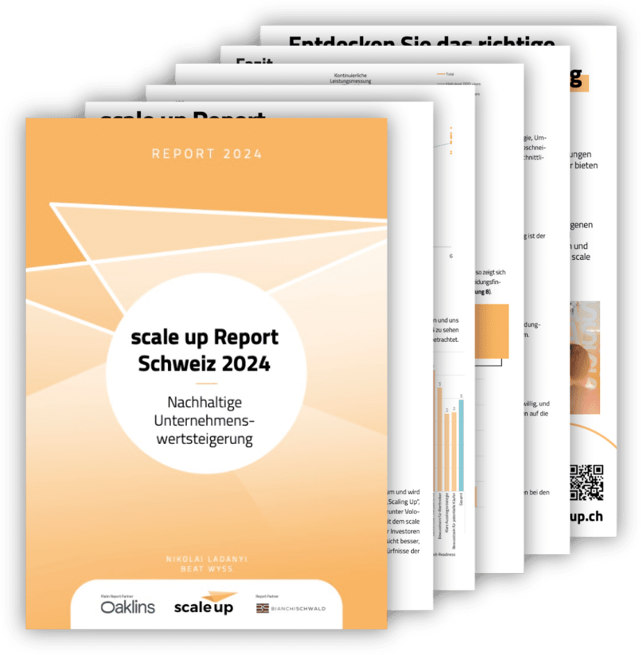 scaleup report schweiz 2024