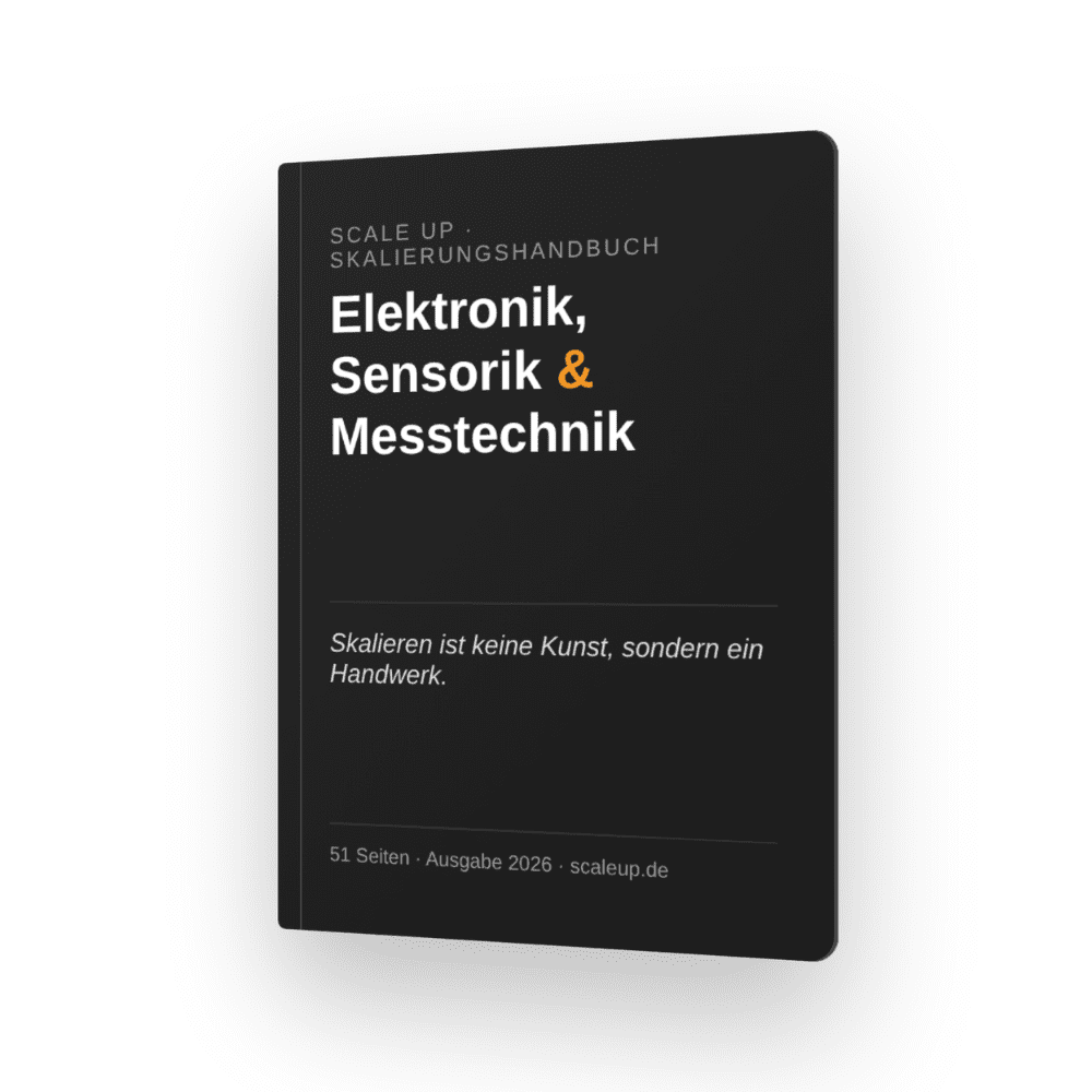 Skalierungshandbuch für Elektronik, Sensorik & Messtechnik